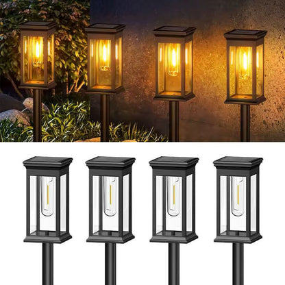 Automatic Solar Lights For Landscape Lighting IP65 Waterproof Lawn  Courtyard Lights For Pedestrian 8
