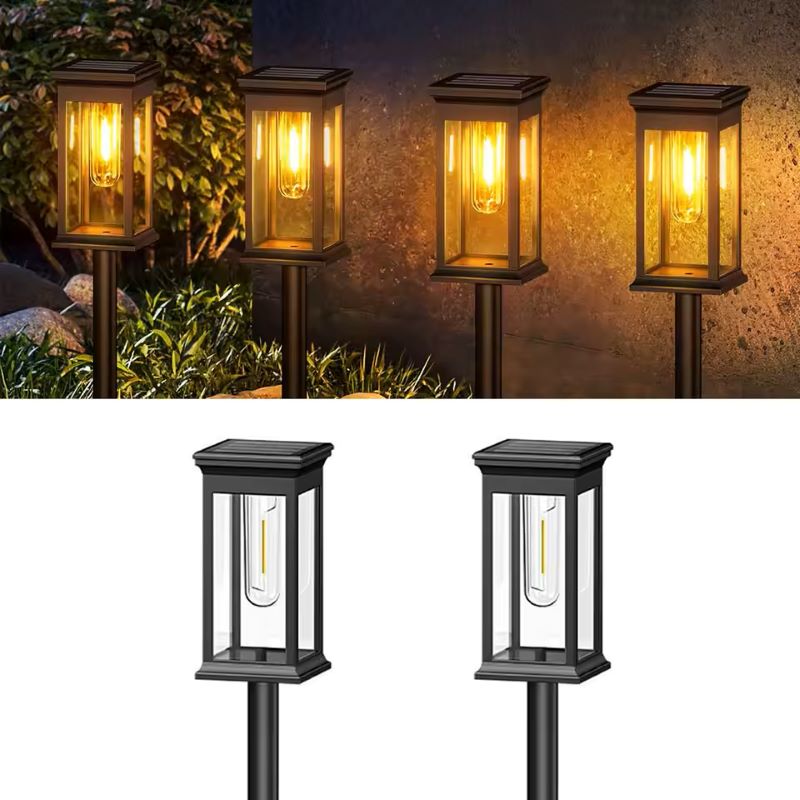 Automatic Solar Lights For Landscape Lighting IP65 Waterproof Lawn  Courtyard Lights For Pedestrian 7