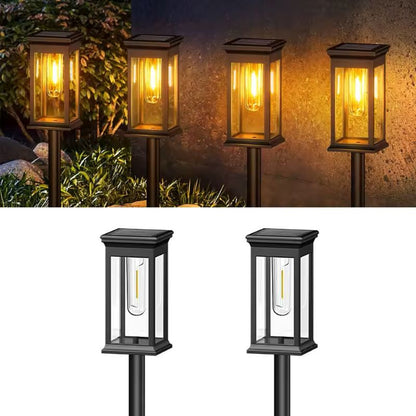Automatic Solar Lights For Landscape Lighting IP65 Waterproof Lawn  Courtyard Lights For Pedestrian 7