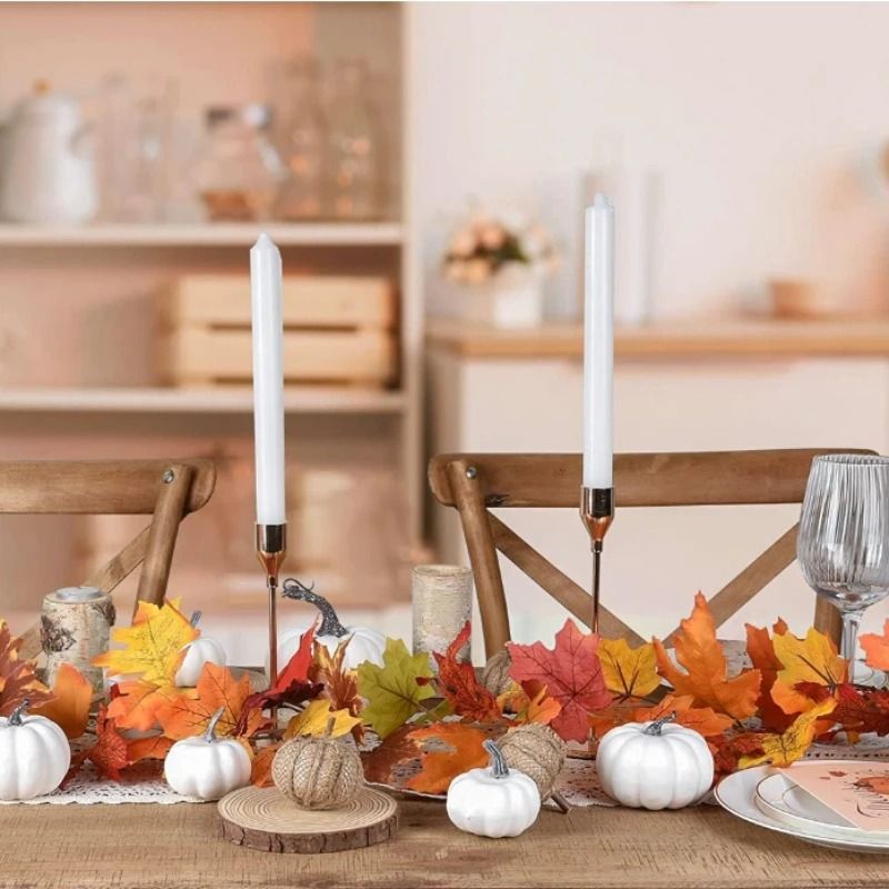 709 Inch Autumn Artificial Maple Leaf Vine Hanging Garland Decoration For Home Garden Halloween Chr 5