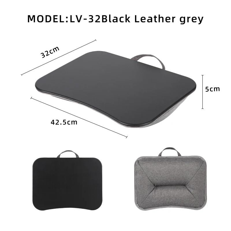 Multifunctional Laptop Desk With Cushion Foam Filled Pillow Table And Hard Mouse Pad 9