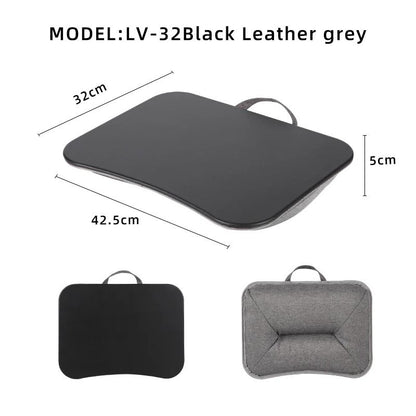 Multifunctional Laptop Desk With Cushion Foam Filled Pillow Table And Hard Mouse Pad 9