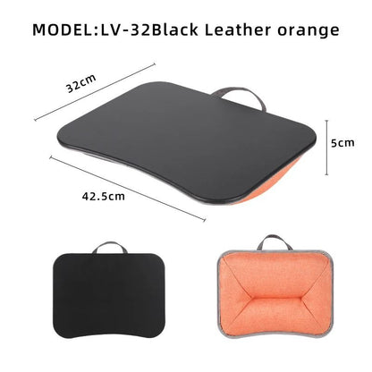 Multifunctional Laptop Desk With Cushion Foam Filled Pillow Table And Hard Mouse Pad 10
