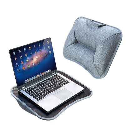 Multifunctional Laptop Desk With Cushion Foam Filled Pillow Table And Hard Mouse Pad 2
