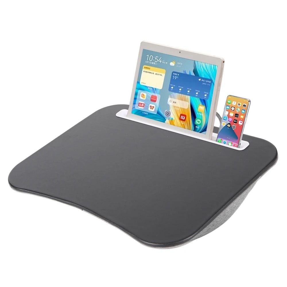 Multifunctional Laptop Desk With Cushion Foam Filled Pillow Table And Hard Mouse Pad 5