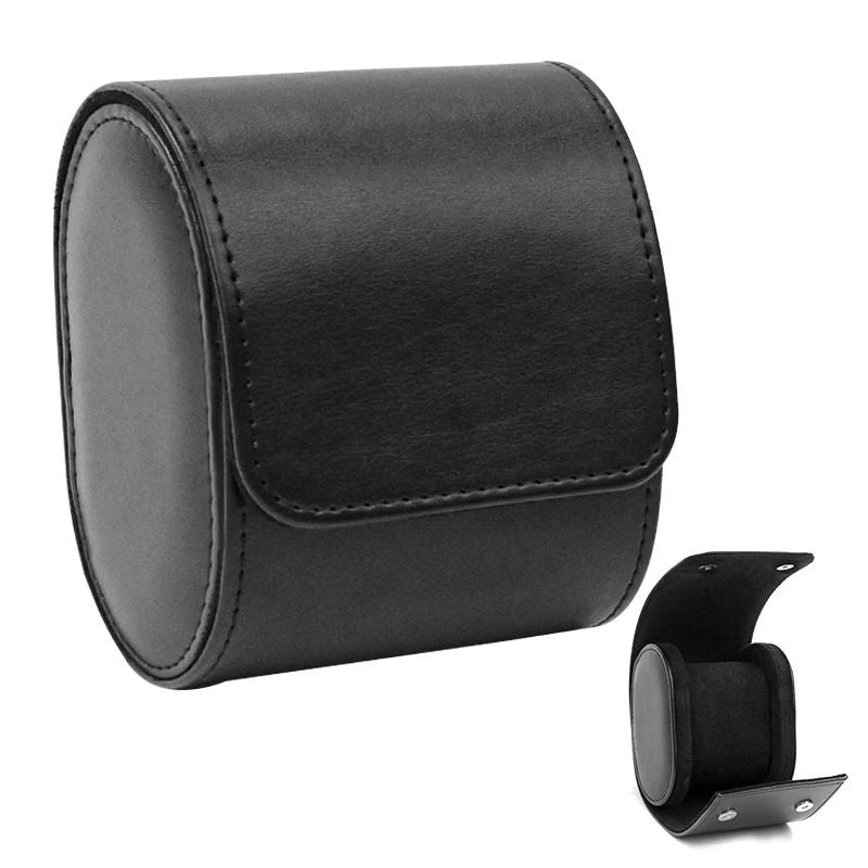 Leather Watch Roll Travel Case Luxury Genuine Watch Storage Bag With 1 2 3 Slots 7