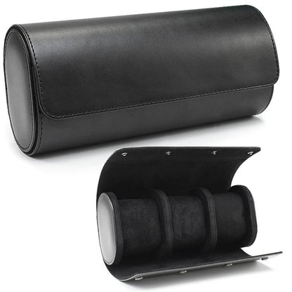 Leather Watch Roll Travel Case Luxury Genuine Watch Storage Bag With 1 2 3 Slots 9