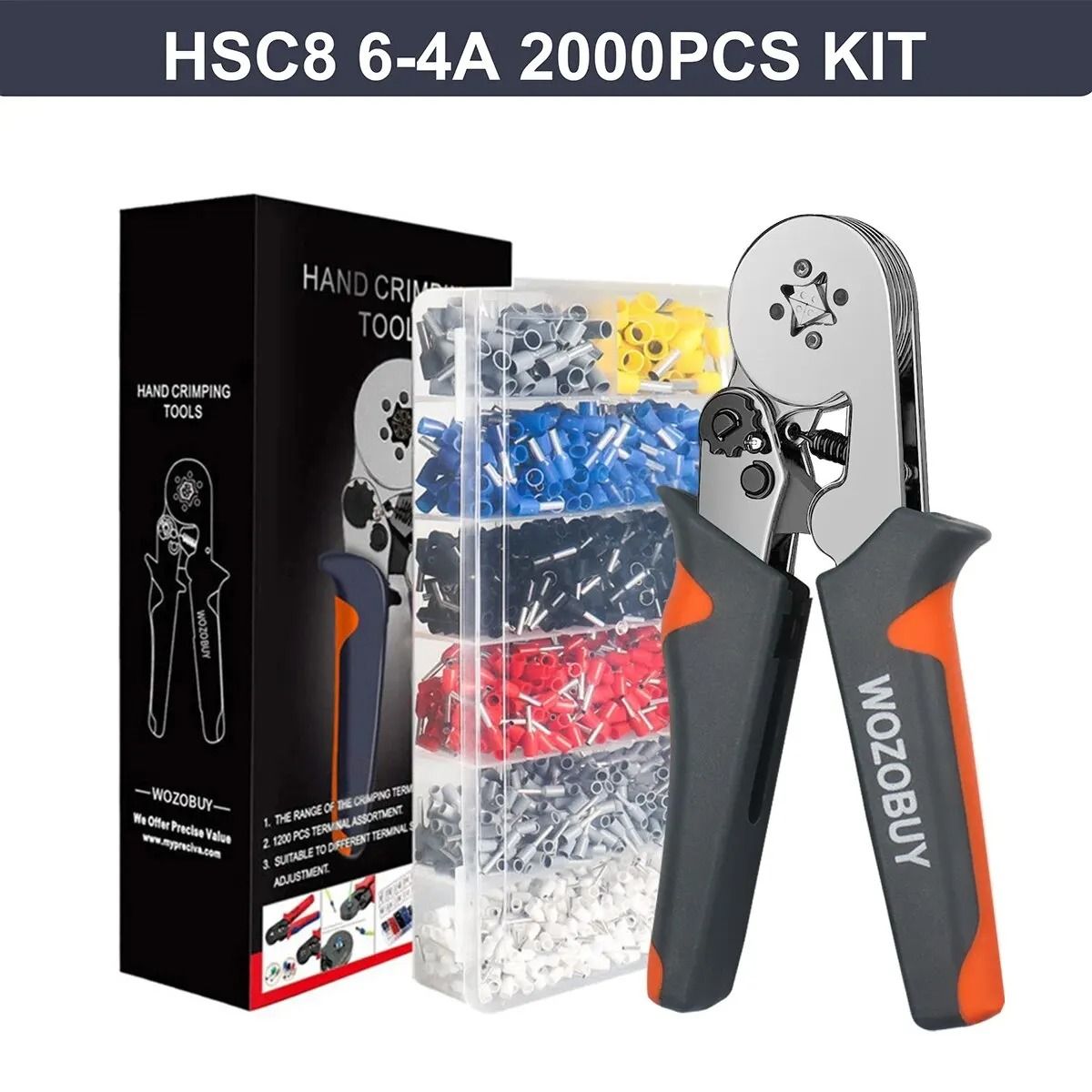 Ferrule Sleeves Terminal Crimping Tool Mini Electrical Pliers Wire Connection Repair Clamp 10