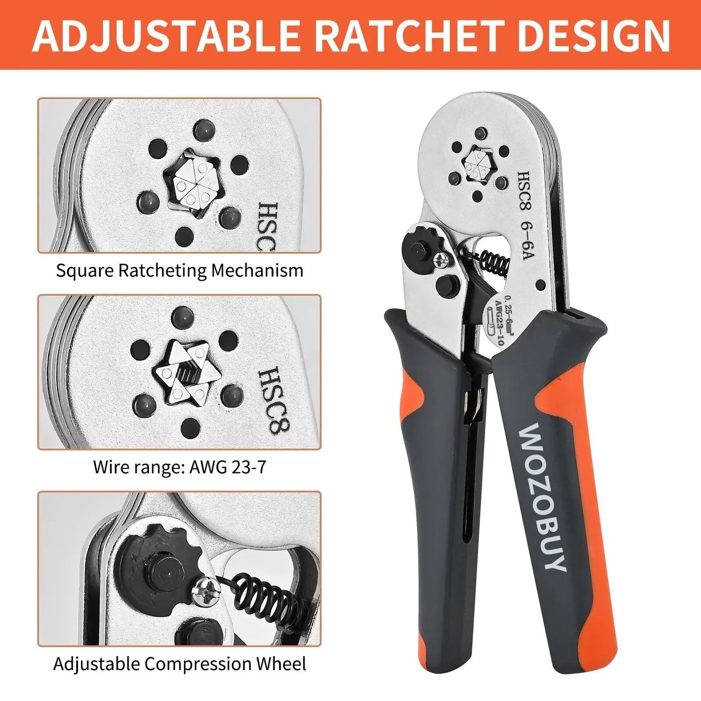 Ferrule Sleeves Terminal Crimping Tool Mini Electrical Pliers Wire Connection Repair Clamp 3