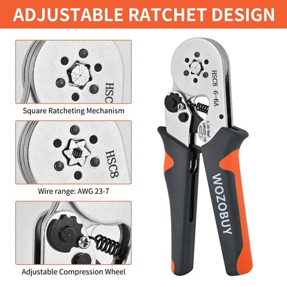 Ferrule Sleeves Terminal Crimping Tool Mini Electrical Pliers Wire Connection Repair Clamp 3