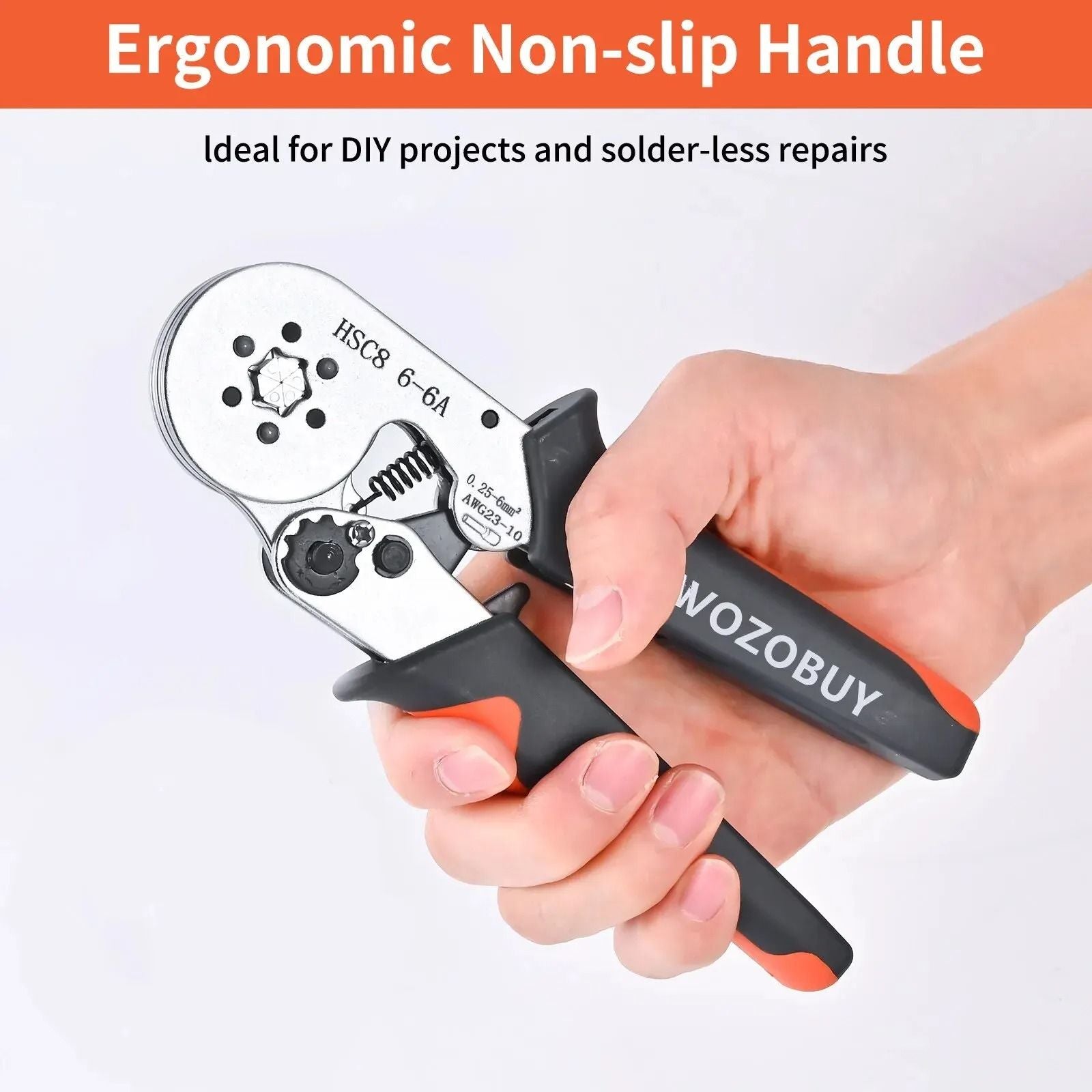 Ferrule Sleeves Terminal Crimping Tool Mini Electrical Pliers Wire Connection Repair Clamp 6