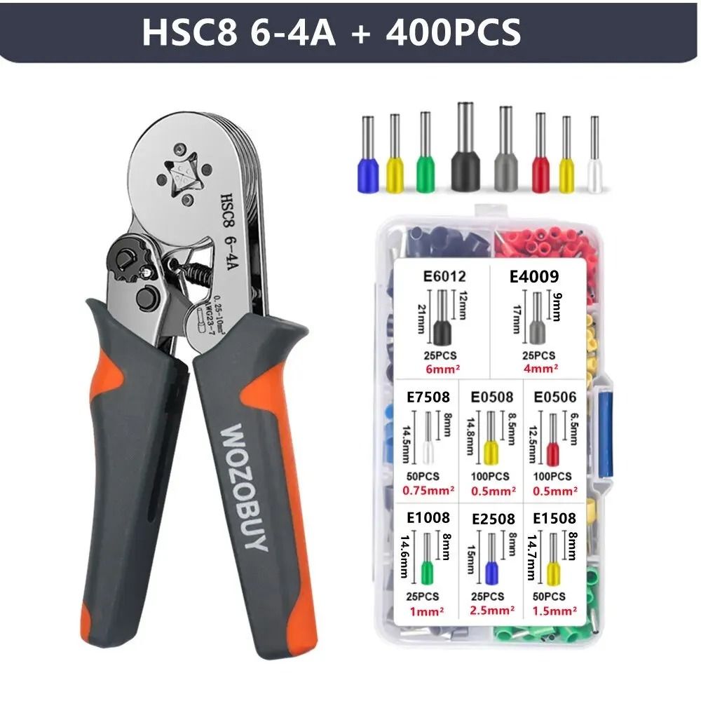 Ferrule Sleeves Terminal Crimping Tool Mini Electrical Pliers Wire Connection Repair Clamp 7