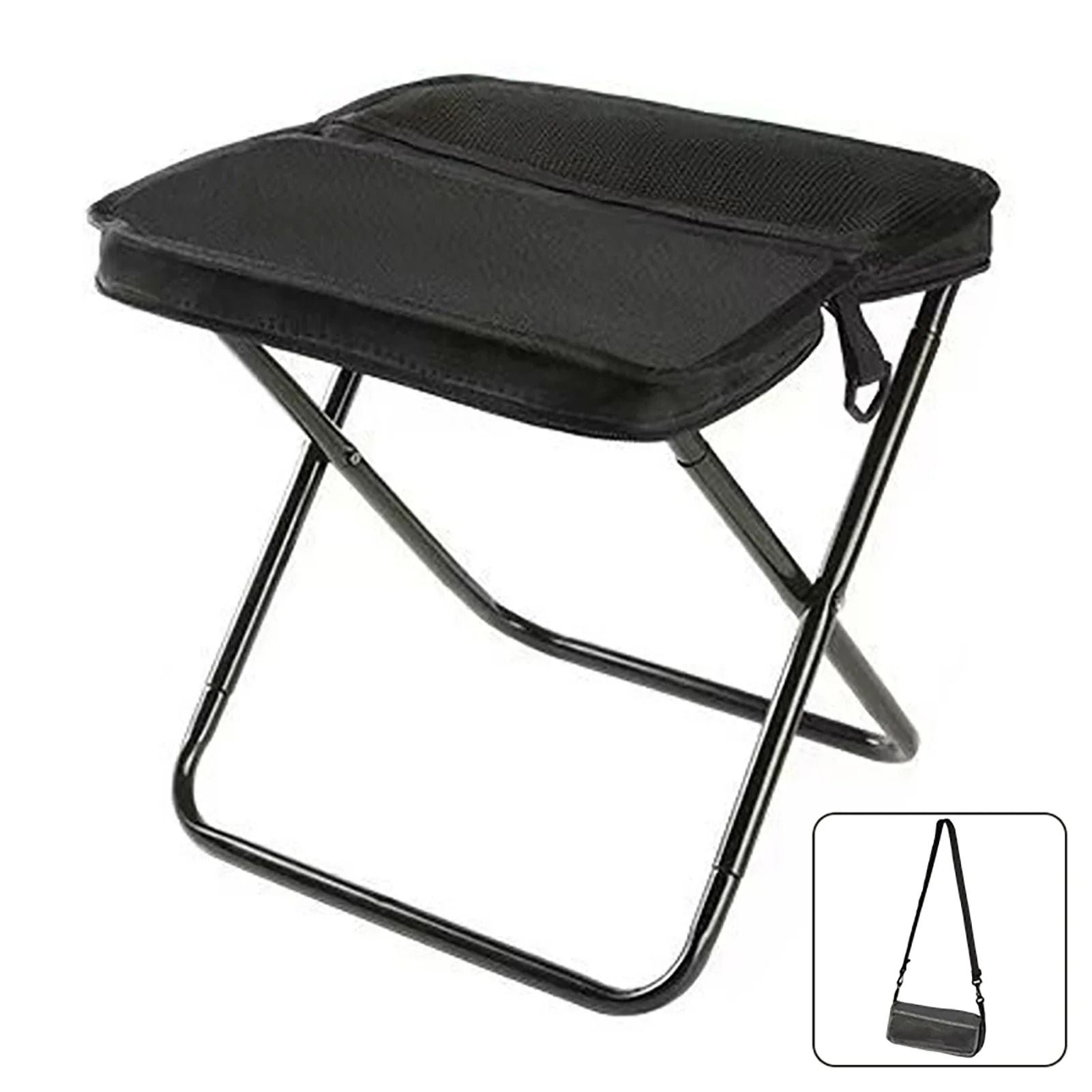 Foldable Backpack Stool Portable Camping Chair Lightweight Outdoor Fishing Travel Seat 13