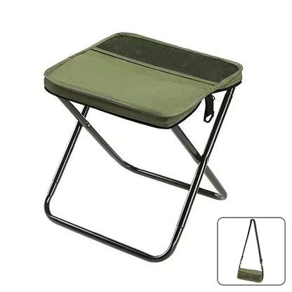 Foldable Backpack Stool Portable Camping Chair Lightweight Outdoor Fishing Travel Seat 8