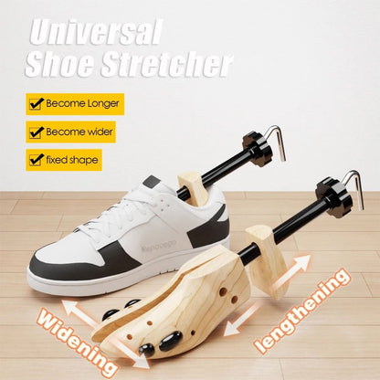 Wooden Shoe Stretcher Adjustable Shoe Trees Expander for Men and Women