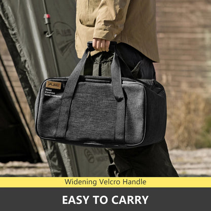 Outdoor Camping Bag 26L Folding Gas Tank Storage Bag Picnic Cookware Container 6