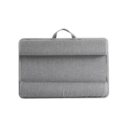 Multi Purpose Laptop Desk With Double Groove Design And Portable Mouse Pad For Sofa Or Bedroom 1