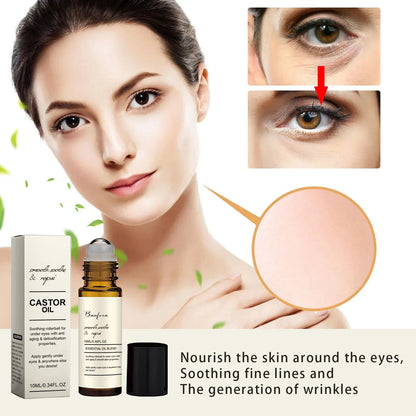 Castor Oil Eye Serum Anti Wrinkle Dark Circle And Puffiness Remover 4