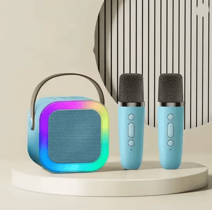 Portable Bluetooth Speaker Karaoke Machine With Microphone 6
