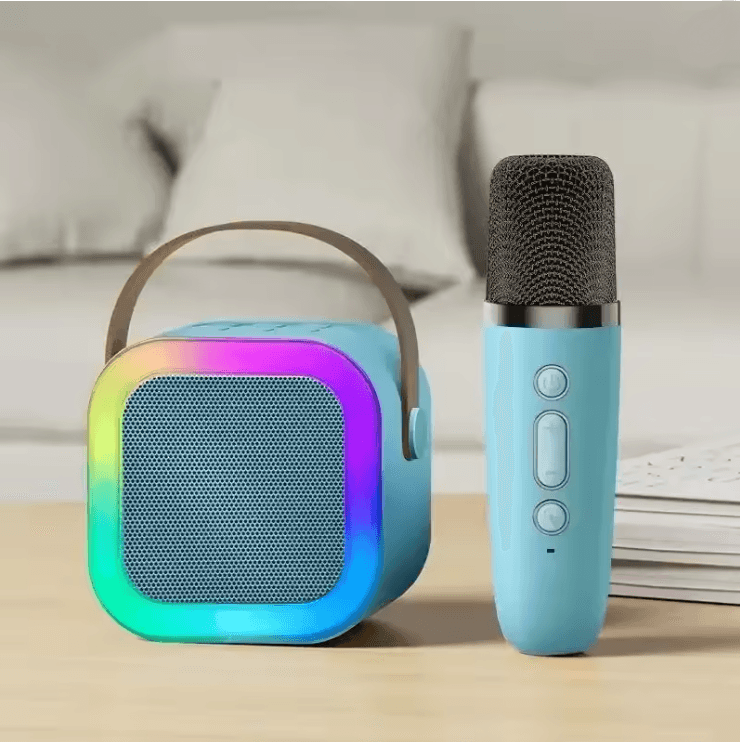 Portable Bluetooth Speaker Karaoke Machine With Microphone 7