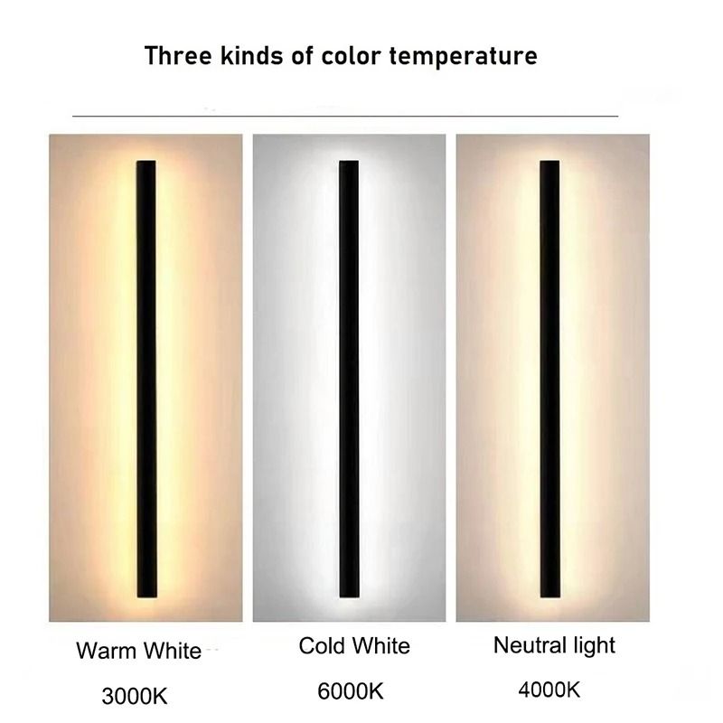 LED Outdoor Wall Light Waterproof Modern Porch Garden Patio Garage Lamp 3