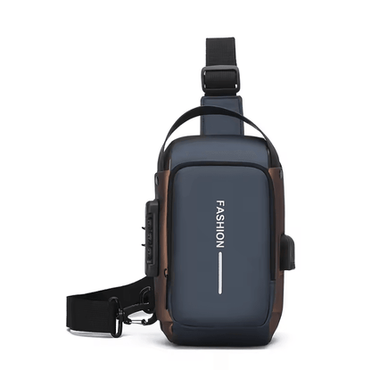 Mens Sling Bag Crossbody Chest Pack With Phone Pocket 1