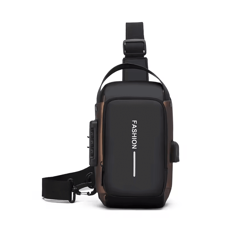 Mens Sling Bag Crossbody Chest Pack With Phone Pocket 3