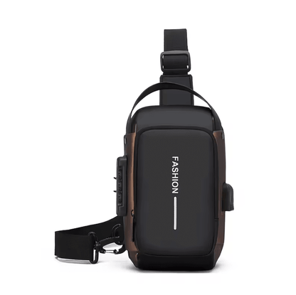 Mens Sling Bag Crossbody Chest Pack With Phone Pocket 3