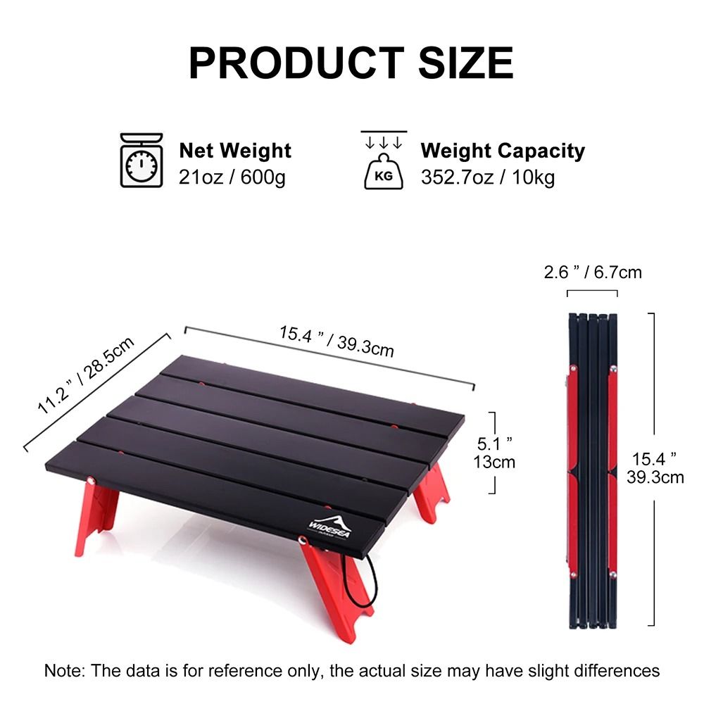 Camping Mini Portable Folding Table For Outdoor Picnic And Travel 2