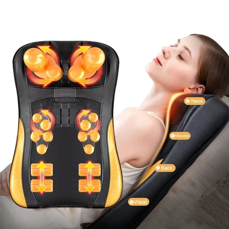 Full Body Electric Massage Cushion For Back Waist Neck Shoulder Relaxation 1