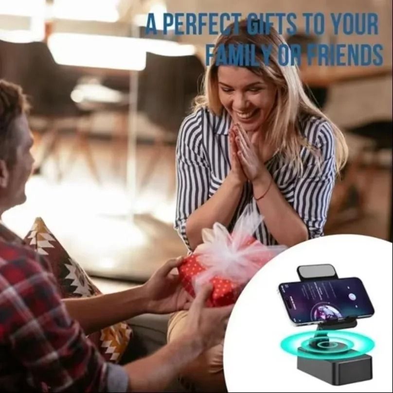 Bluetooth Speaker Power Bank Phone Holder 5 In 1 Portable Wireless Device 2