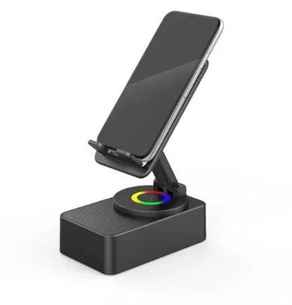 Bluetooth Speaker Power Bank Phone Holder 5 In 1 Portable Wireless Device 6