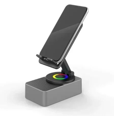 Bluetooth Speaker Power Bank Phone Holder 5 In 1 Portable Wireless Device 7