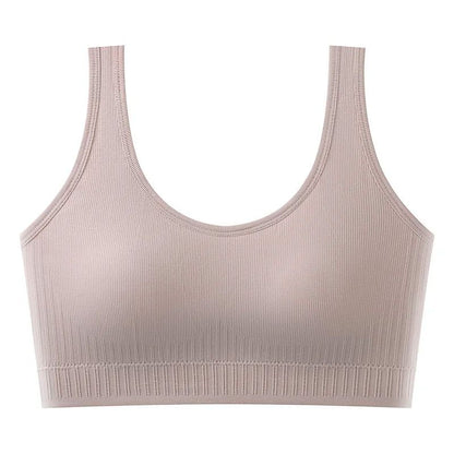 Cotton Wirefree Tube Top Bra Wrapped Chest Beauty Back Lingerie 9