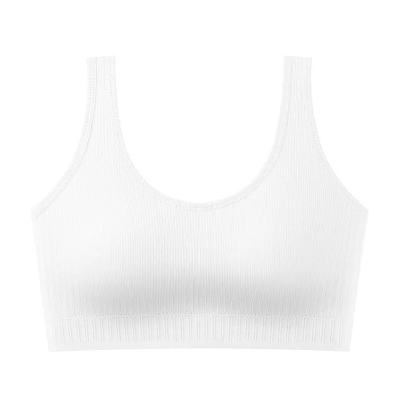 Cotton Wirefree Tube Top Bra Wrapped Chest Beauty Back Lingerie 10