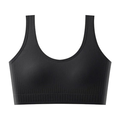 Cotton Wirefree Tube Top Bra Wrapped Chest Beauty Back Lingerie 11