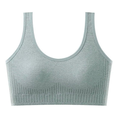 Cotton Wirefree Tube Top Bra Wrapped Chest Beauty Back Lingerie 6