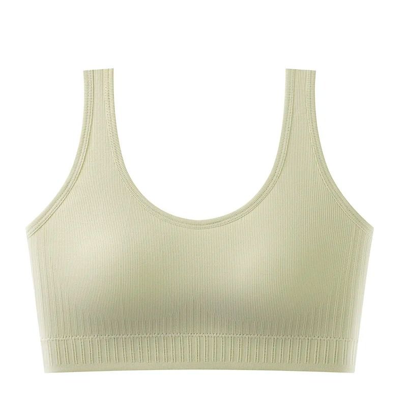 Cotton Wirefree Tube Top Bra Wrapped Chest Beauty Back Lingerie 7