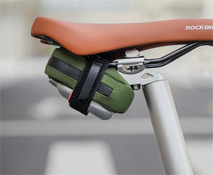 Mini Portable Bicycle Saddle Tail Bag Waterproof Reflective Cycling Tool Kit Pouch 3