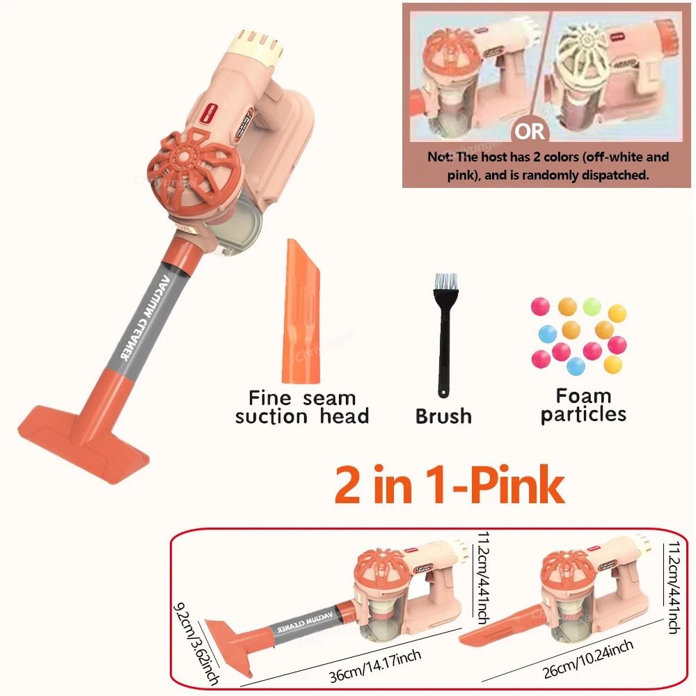 Kids Role Play Vacuum Cleaner Cleaning Set Educational Toy For Girls And Boys 6