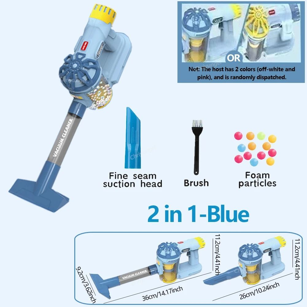 Kids Role Play Vacuum Cleaner Cleaning Set Educational Toy For Girls And Boys 7