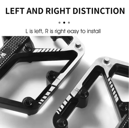 West Biking Alloy Bicycle Pedals Non Slip MTB Road Cycling Pedals With Sealed Bearings 2