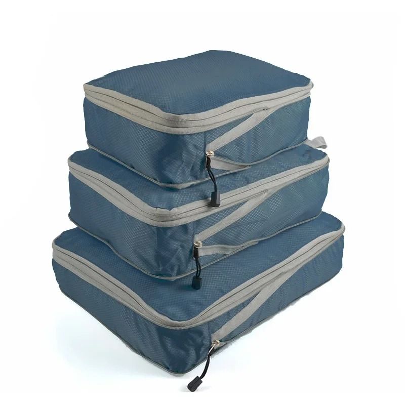 Travel Compression Packing Cubes Set Foldable Luggage Organizer Bags 10