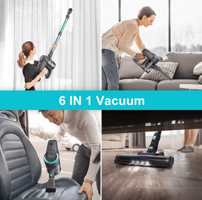 Cordless Upright Vacuum Cleaner Ultra Lightweight Stick For Carpet Hard Floor And Pet Hair 2