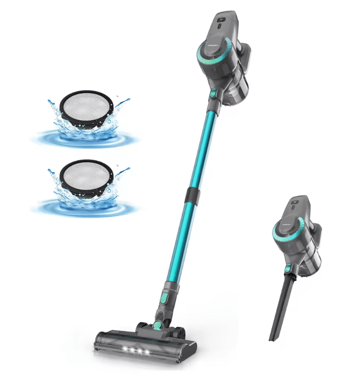 Cordless Upright Vacuum Cleaner Ultra Lightweight Stick For Carpet Hard Floor And Pet Hair 4