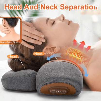 3 In 1 Electric Neck Massager Pillow With Heat And Vibration Therapy 1