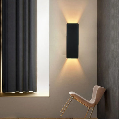 Modern LED Wall Lamp Indoor Bedroom Living Room AC85265V Aluminum Fixture 3