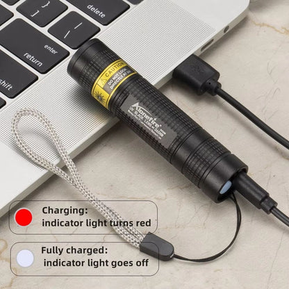 USB Rechargeable UV Flashlight 365nm  Mini Blacklight Detector For Pet Stains Nail Curing  Money Ve 5