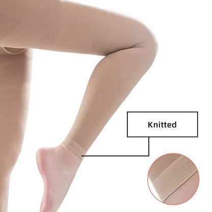2030mmHg Womens Compression Pantyhose  Footless Medical Stockings For Varicose Veins  Graduated Sup 4