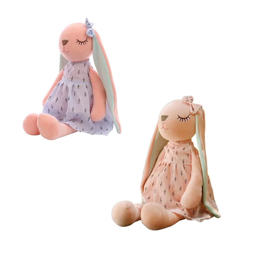 35CM Cute Bunny Plush Doll  Soft Stuffed Animal Toy For Kids Toddlers  Baby Nursery 4